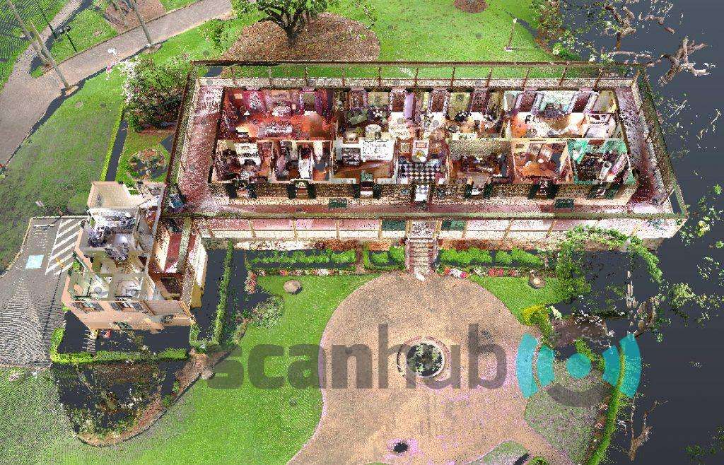 3d scanning of heritage listed estate