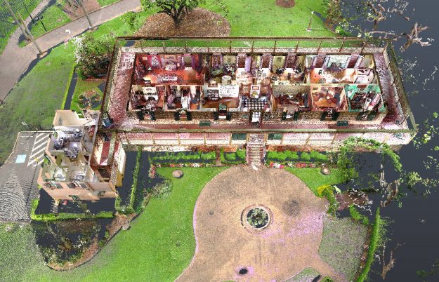 3d scanning of heritage listed estate