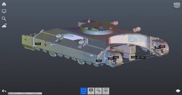 Machine Measurement and Deformation analysis with 3d Laser Scanning